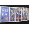 Image 2 : 1999-S US Mint Proof Set; Lot of 5 W/Missing Half Dollar & Lot of 1 W/Missing Half & Nickel; 2000-S 