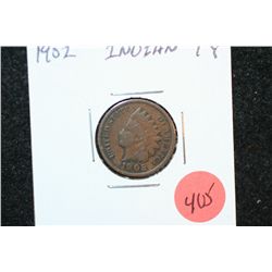 1902 Indian Head One Cent