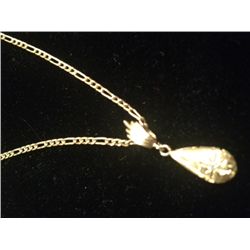 14K Gold Charm W/Pendant, 3.7 Grams