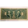 Image 2 : RARE 1896 $1 US Educational Note Silver Certificate, F