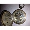 Image 2 : F H Mathez,Tramelan Antique (Swiss) Pocket Watch,Engraved Fine Silver, Fully Jewelled, Key Wound