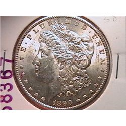 1890-S Morgan Dollar MS60