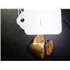 Image 1 : 18K GOLD- Lot of (2) 18K Panned Gold Nuggets (Total Weight 12.4 Grams),