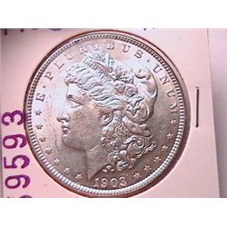 1903 Morgan Dollar Ch AU55