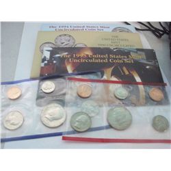 3 SETS 1990, 1994, 1995 ORIGINAL MINT SETS