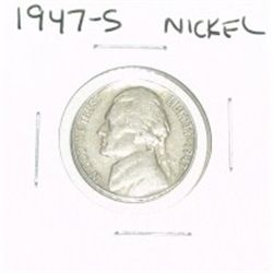 1947-S JEFFERSON NICKEL *PLEASE LOOK AT PICTURE TO DETERMINE GRADE*!!