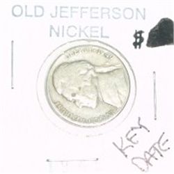 1949 JEFFERSON NICKEL *RARE KEY DATE - PLEASE LOOK AT PICTURE TO DETERMINE GRADE*!!