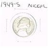 Image 1 : 1949-S JEFFERSON NICKEL *RARE KEY DATE - PLEASE LOOK AT PICTURE TO DETERMINE GRADE*!!