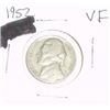 Image 1 : 1952 JEFFERSON NICKEL *VERY FINE GRADE*!!