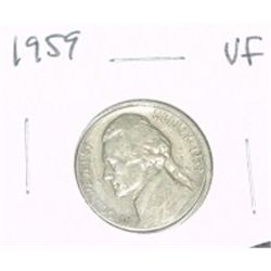 1959 JEFFERSON NICKEL *VERY FINE GRADE*!!