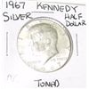 Image 1 : 1967 SILVER KENNEDY HALF DOLLAR *RARE MS TONED HIGH GRADE*!!