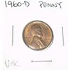 Image 1 : 1960-D LINCOLN CENT PENNY *RARE UNC HIGH GRADE*!!