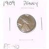Image 1 : 1909 LINCOLN CENT PENNY *RARE EXTRA FINE-40 HIGH GRADE*!!