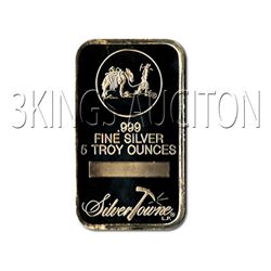 Silver Bars: Random Manufacturer 5 oz Bar .999 fine