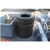 Image 1 : 4 TRUCK TIRES