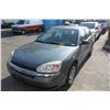 Image 1 : 2004 GREY CHEVROLET MALIBU 4DR SDN 198,030KM GAS