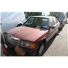 Image 1 : 1992 RED MERCEDES 190E 2.3L 4DR SDN 179,482KM GAS