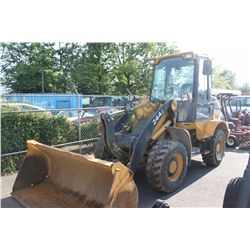 JOHN DEERE 244J LOADER WITH SWEEPER ATTACHMENT