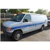 Image 1 : 2001 WHITE FORD E250 ECONOLINE VAN 98,747KM GAS