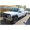 Image 1 : 2000 WHITE GMC SIERA 3500 4DR P/U 265,778KM GAS