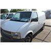 Image 1 : 2001 WHITE CHEVROLET ASTRO CARGO VAN 184,046KM GAS