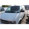 Image 1 : 2001 WHITE CHEVROLET ASTRO CARGO VAN 220,602KM GAS