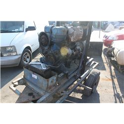 DUETZ 6" DIESEL TRASH PUMP, 1200 GAL/MINUTE @ 50