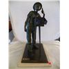 Image 1 : Bronze Named and numbered Statue of Photographer 153/2000 made in 1992 B ase 10" wide x 18"  Tall x 