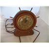 Image 1 : Seth Thomas Electric Clock Ships Wheel Alarm Clock (works) 8" x 8"