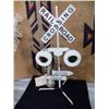 Image 2 : Rail Road Crossing  Sign Miniture 8"wide 8"longx 17" Tall