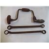 Image 1 : Vintafe Brace and 2-End Wrenches 7/8" x 13/16"