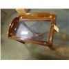Image 1 : glass top serving table