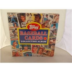 Topps Baseball Cards Collecting Album "full" Album full of Baseball Cards