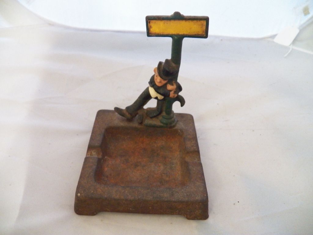 Vintage Wilton Product Wrightsville Pa Ashtray Cast Iron Ashtray by