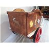 Image 2 : Handmade Wooden Wagon (toy box) Hand Made Toy Box 34" overall lenght x 13  3/4" Wide x 19 1/2" Tall