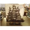 Image 1 : Cutty Sark 20" Tall Model Ship Already buildt not a kit Wooden Tall Sailing  Ship Replica