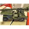 Image 1 : Vintage GI Joe Jeep Working spring loaded cannon, with working  lights. GI Joe by HASBRO made in USA