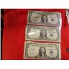Image 1 : 2-1957 Silver Certificate Blue Seal Consective serial numbers A17389966    A17389967  (Crisp)