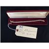 Image 2 : 14K Gold Plated Rhinestone Bracelet 7 1/2" Gold Plated Bracelet