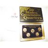 Image 1 : 1999 Quarters Commemorative Gold Edition  50 State Quarters Commemorative Gold Edition