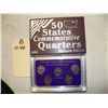 Image 1 : 2006 Commemorative Quarters Platinum Edition 50 State Commemorative Quarters Platinum
