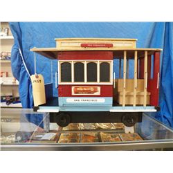 Handmade Wood Cable Car