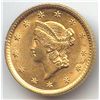 Image 1 : $1 Civil War Era Type I Gold Coin - Random Date