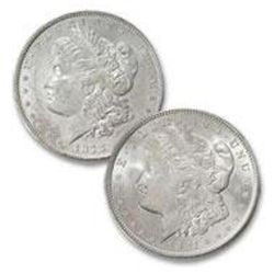 (2) Coin Collection- First and Last Morgan