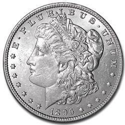 1896 P BU Morgan Dollar