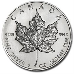 1 oz Silver Maple Leaf Bullion