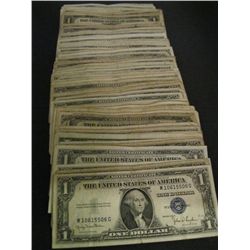 100 Silver Certificates - Circulated