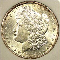 1904 O UNC Morgan Silver Dollar