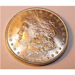 1896 P BU Morgan Silver Dollar