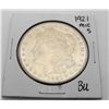 Image 1 : 1921 Micro S BU Morgan Silver Dollar